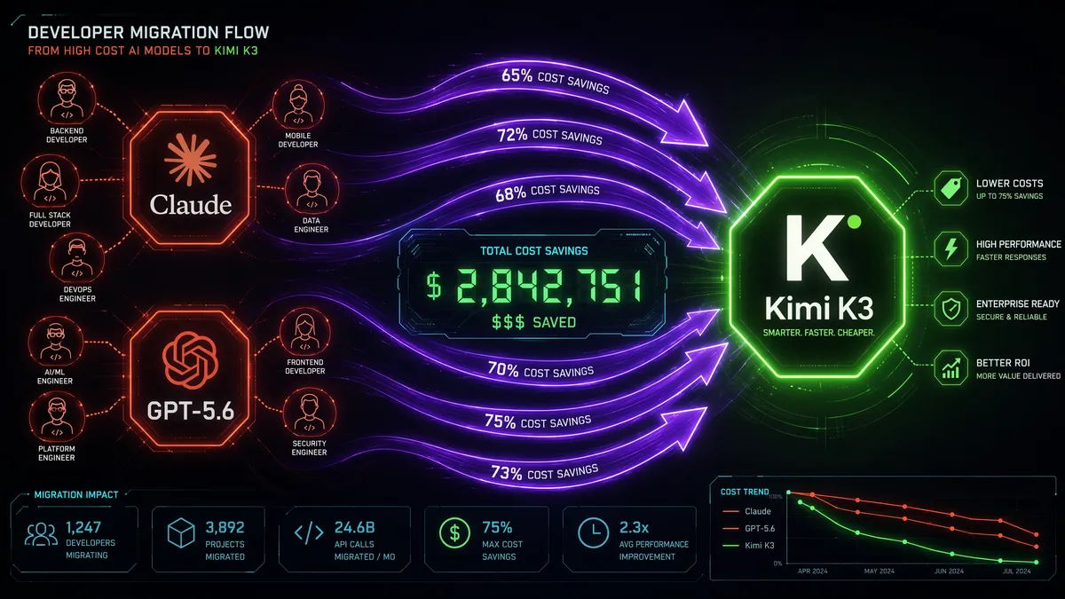 API pricing comparison chart showing Kimi K3 vs Claude Fable 5 vs GPT-5.6 Sol